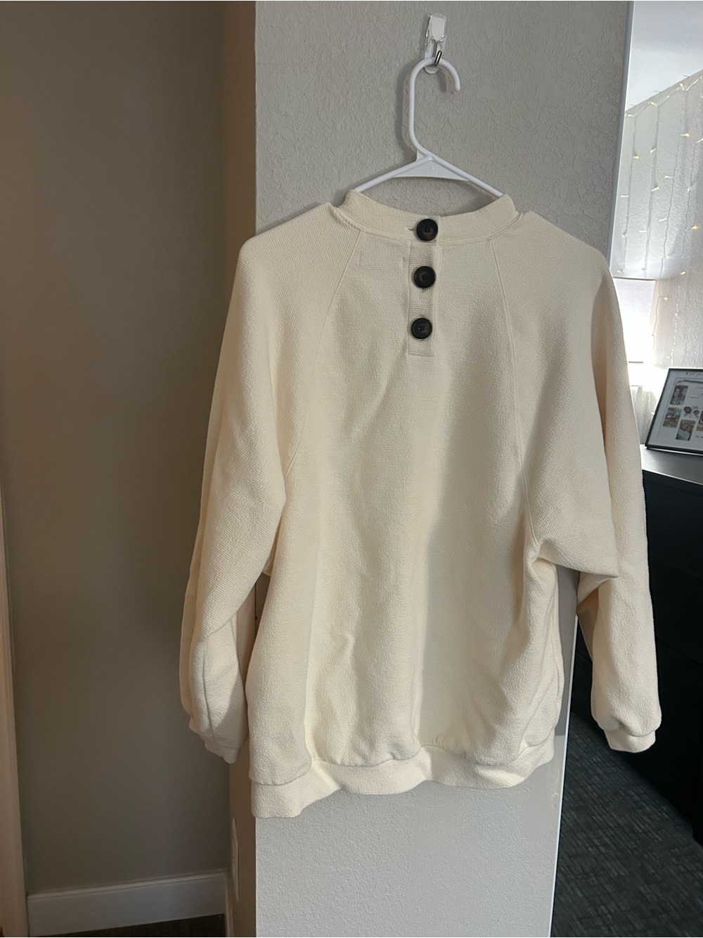 Madewell Cozy Cream Turtleneck Sweater size Medium - Picture 8 of 8